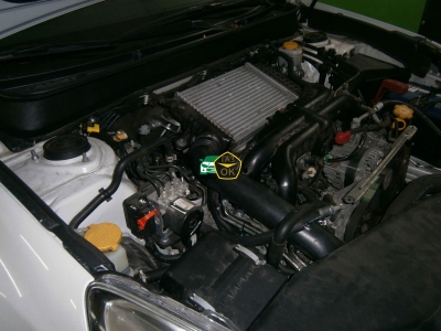 Установка ГБО на авто Subaru Legacy 2.5 TURBO 2012 газ на машину Gaz Ok Газ ОК Киев